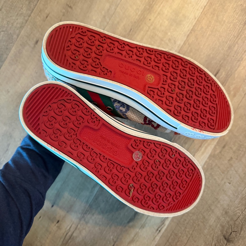 Gucci 1977 Tennis Sneakers | Multicolor - Picture 9 of 11